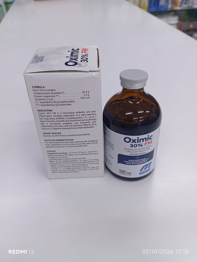 اوكسيميك 30% اف ام oximic 30% fm