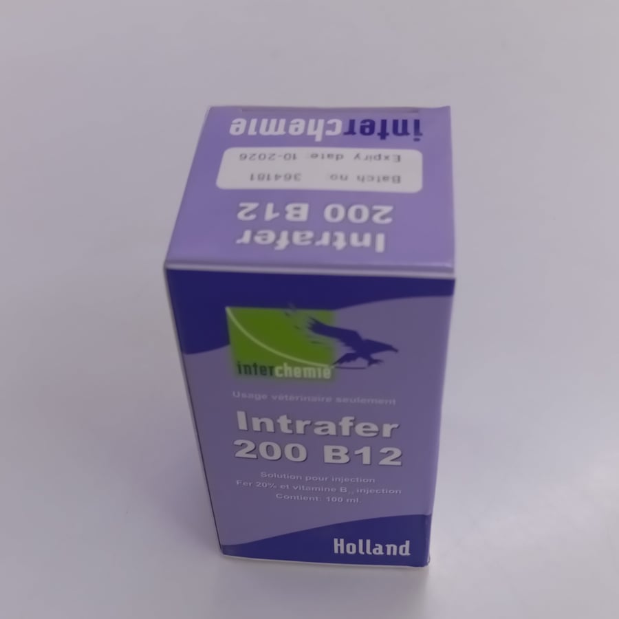 انترافير 200+B12 للحقن intrafer200+B12