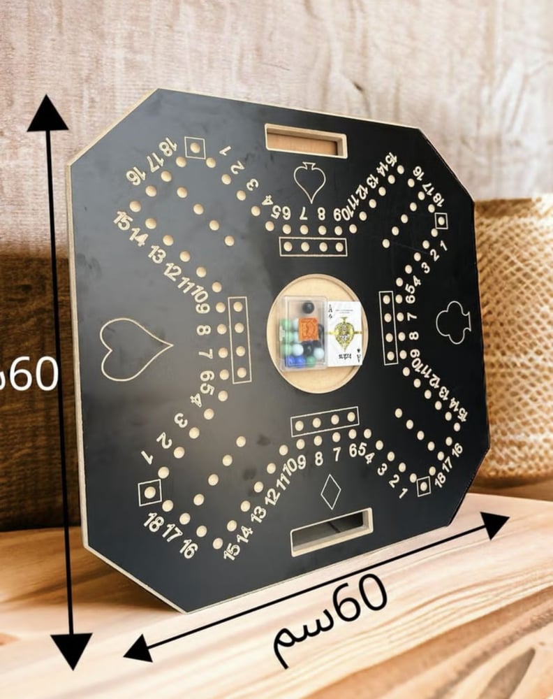 لوح ألعاب قابل للطي محمول بوزن خفيف عالي الجودة للأطفال من 4 لاعبين60×60