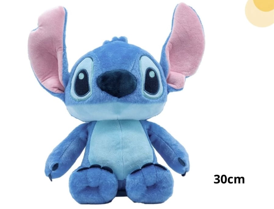 دمية قطيفة Stitch – تصميم كرتوني محبوب بطول 30 سم للأطفال ومحبي شخصيات ديزني