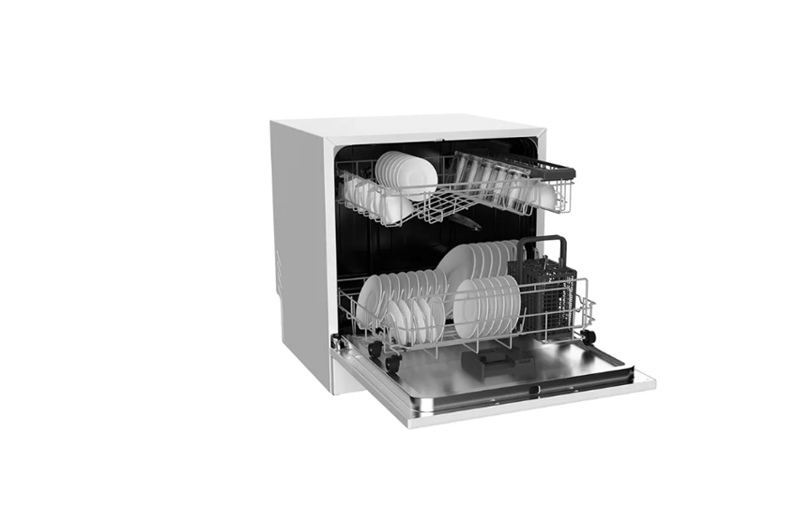 غسالة صحون جنرال سوبريم 8 أماكن 8 برامج – أبيض GSDWT8208WH