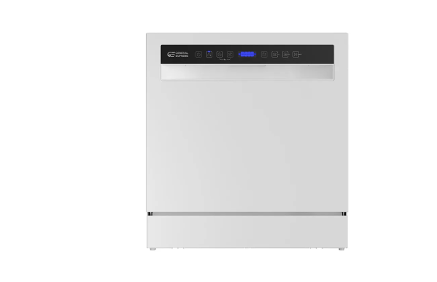 غسالة صحون جنرال سوبريم 8 أماكن 8 برامج – أبيض GSDWT8208WH