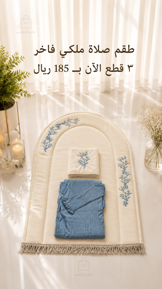 طقم صلاة ملكي فاخر