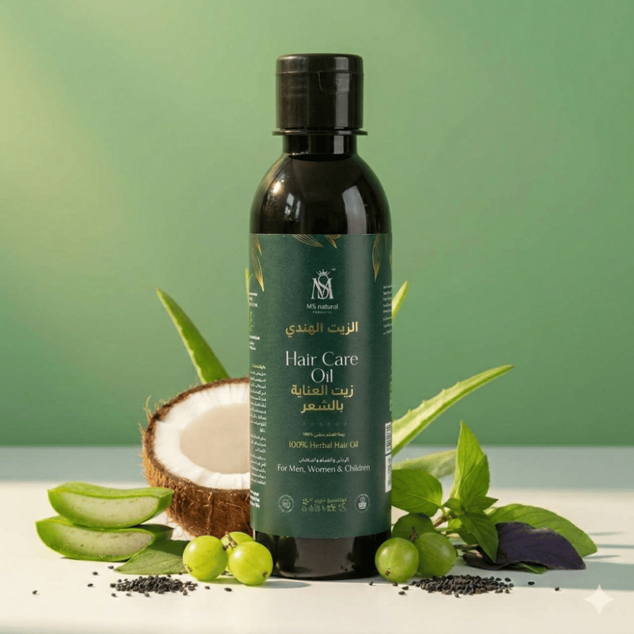 MS Natural Hair oil with Easy Comb