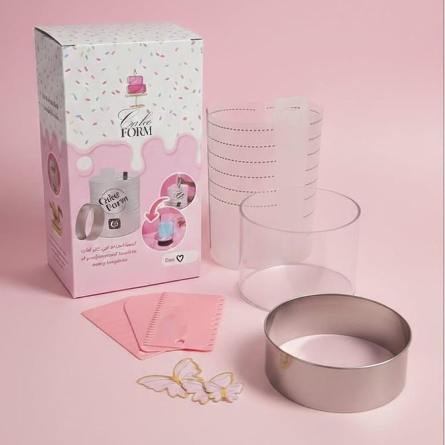Cake form set - 6 inch round