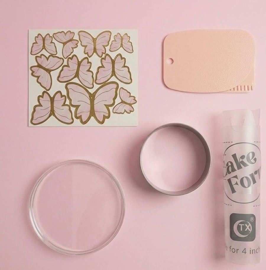 Cake form set - 6 inch round