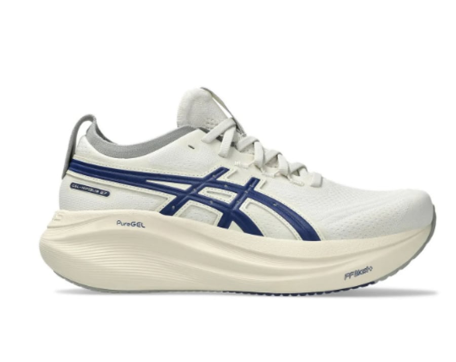 ASICS GEL-NIMBUS 27 BIRCH/INDIGO BLUE
