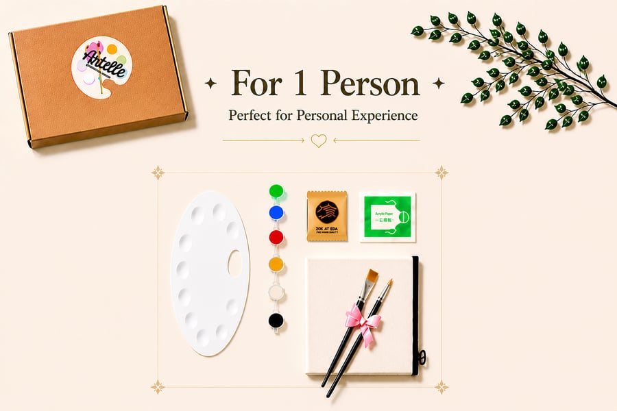 Pencil case box for a person