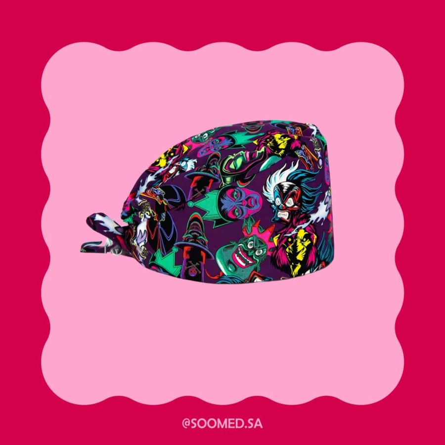 Disney Devils Surgical Cap