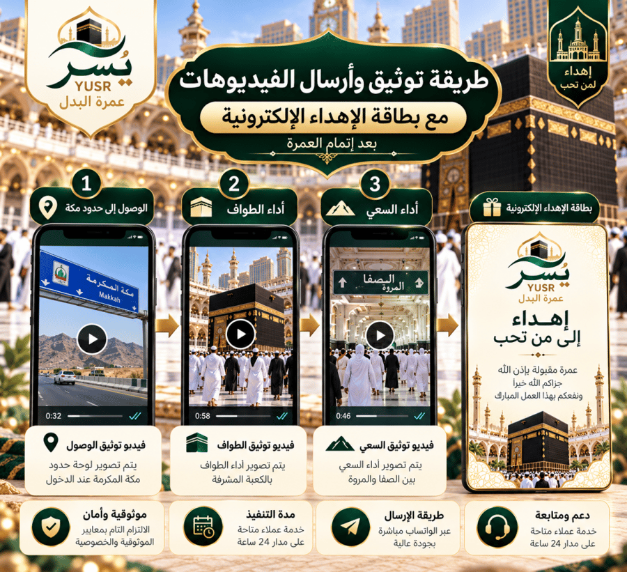 عمرة البدل خلال أسبوع
