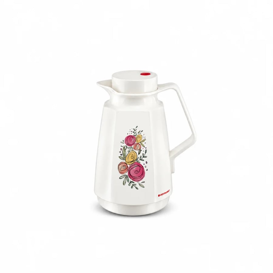 ترمس روتبونكت 240 - 1 لتر CL.White/ rose Flower