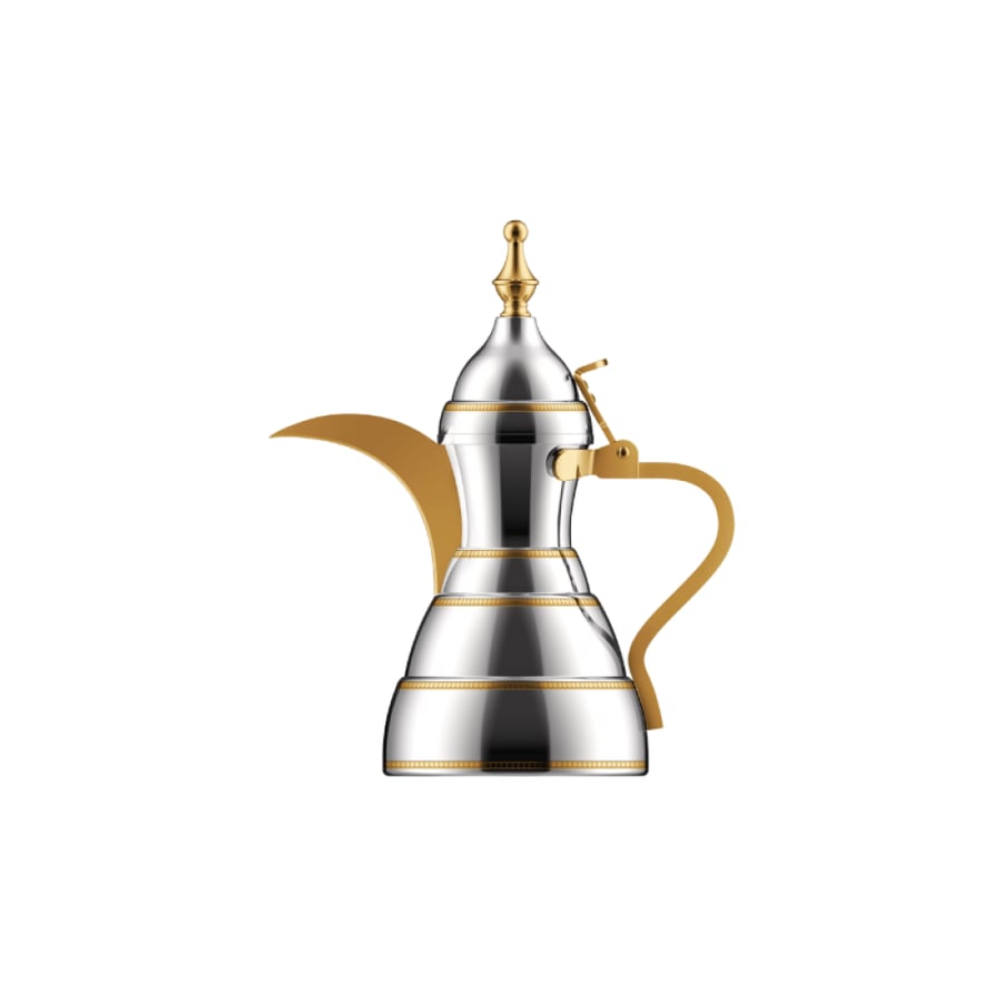 دلة الدرعية ذهبي كروم