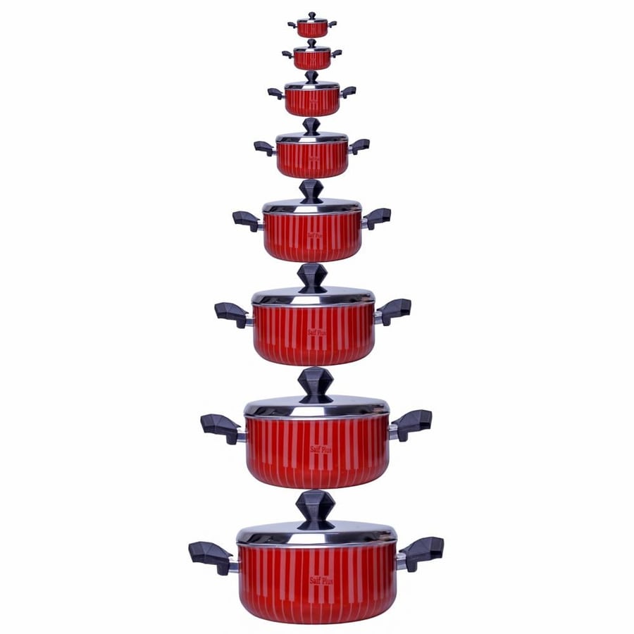 Teflon Saif Plus pot with lid