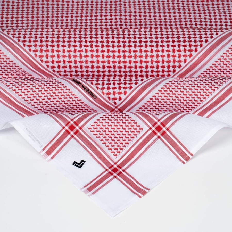 3. Mario Valentino luxurious shemagh - Wear distinction and elegance