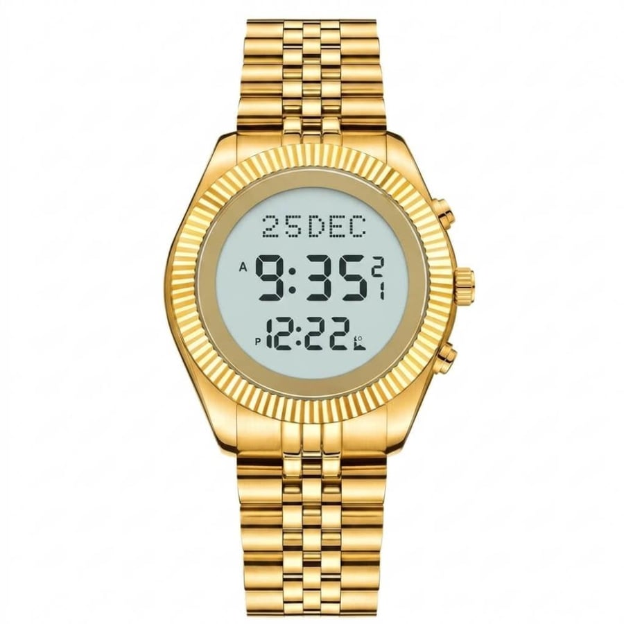 صورة ساعة الحرمين موديل HA 6348 الرجالية قياس 40MM متعددة الألوان
