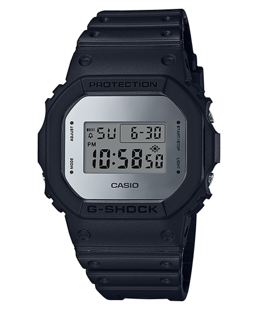 ساعة جي شوك DW-5600BBMA-1 ميرور أسود