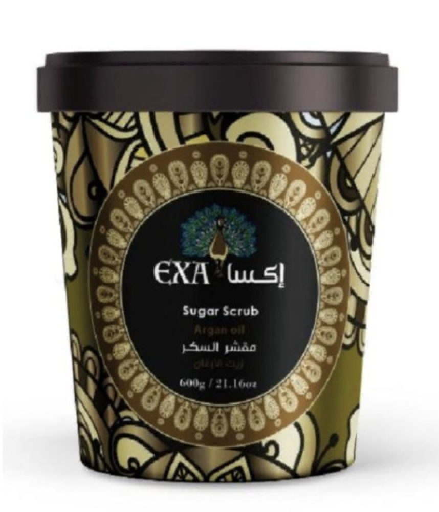 اكسا مقشر السكر زيت الارغان 600جم
