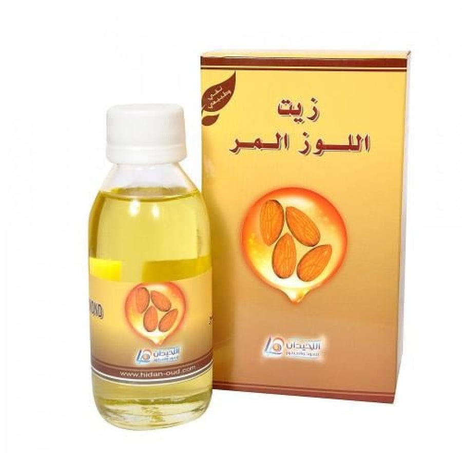 زيت اللوز المر الحيدان 125مل