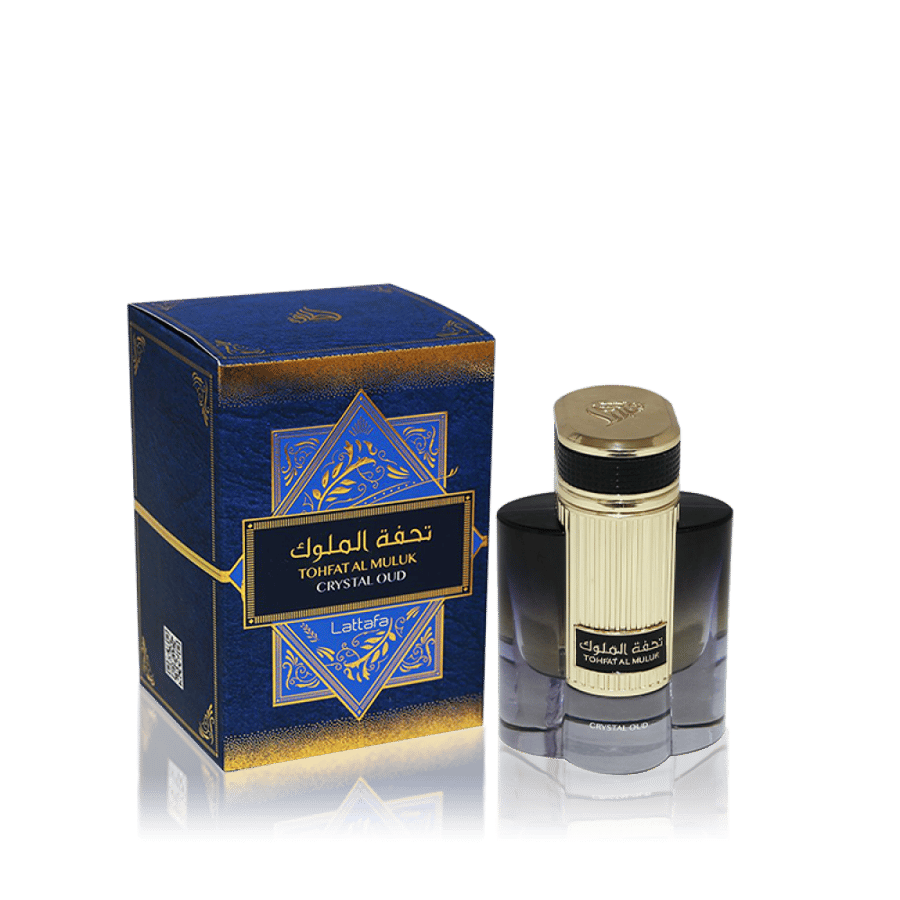 زجاجة عطر لطافة تحفة الملوك كريستال عود أو دو برفيوم 80 مل الفاخرة