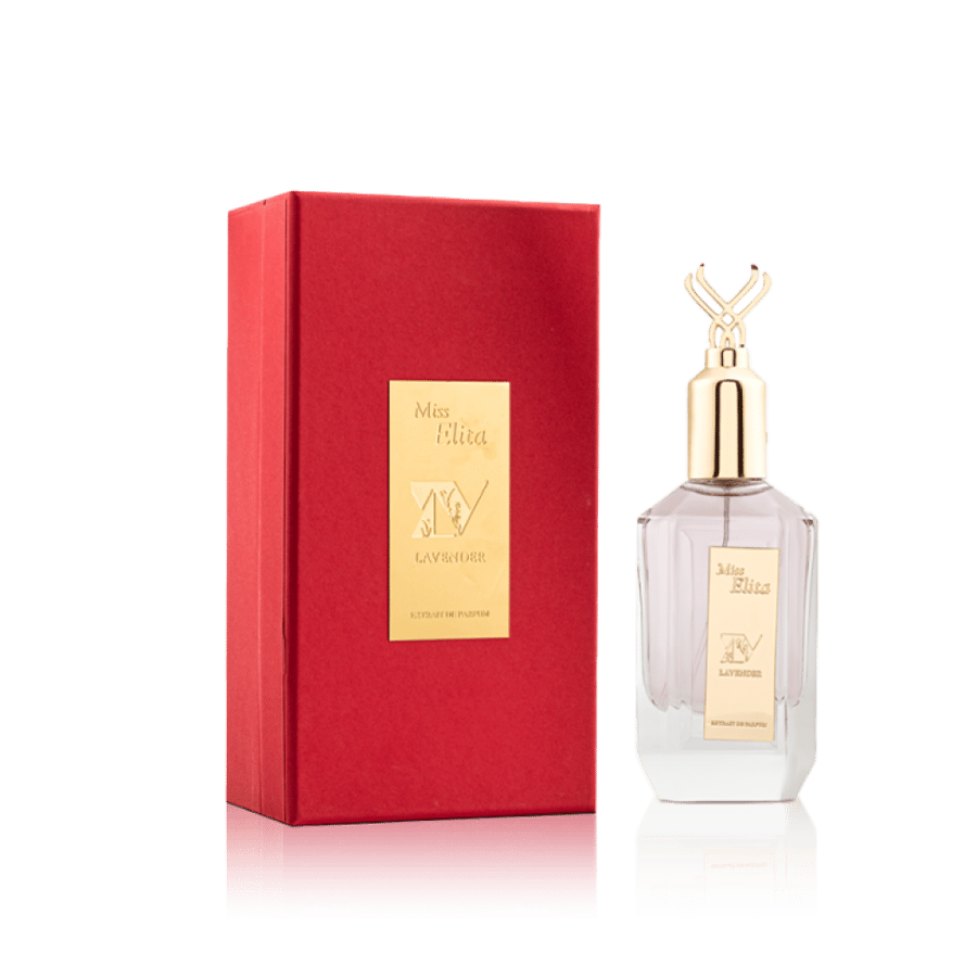 زجاجة عطر لافندر ميس إليت إكستريت LAVENDER MISS ELITA دو برفيوم 50مل الفاخرة