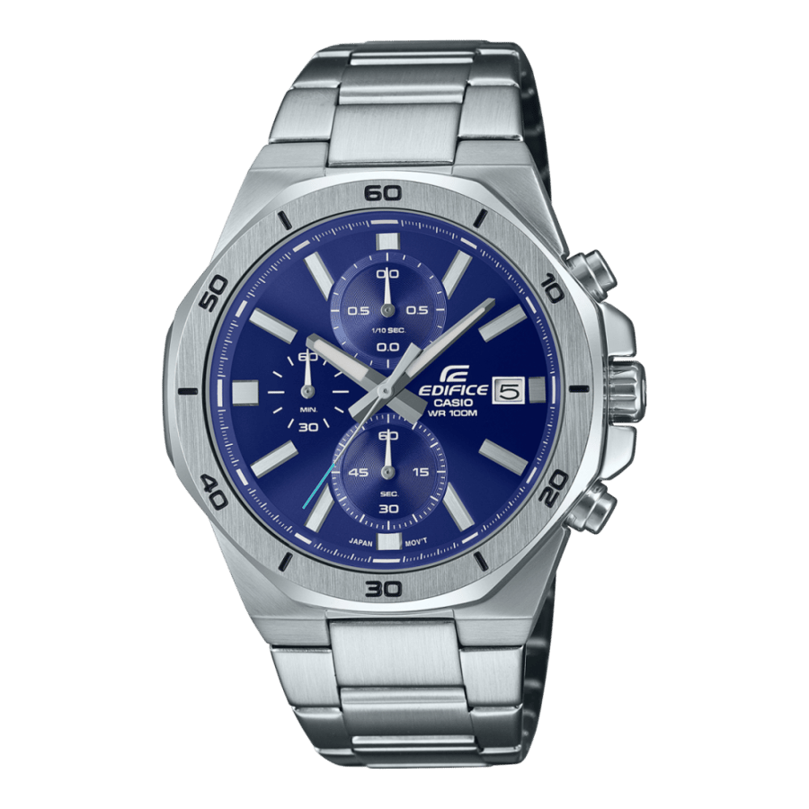 ساعة كاسيو إديفايس كرونوغراف رياضية كلاسيكية EFV-640D-2AV