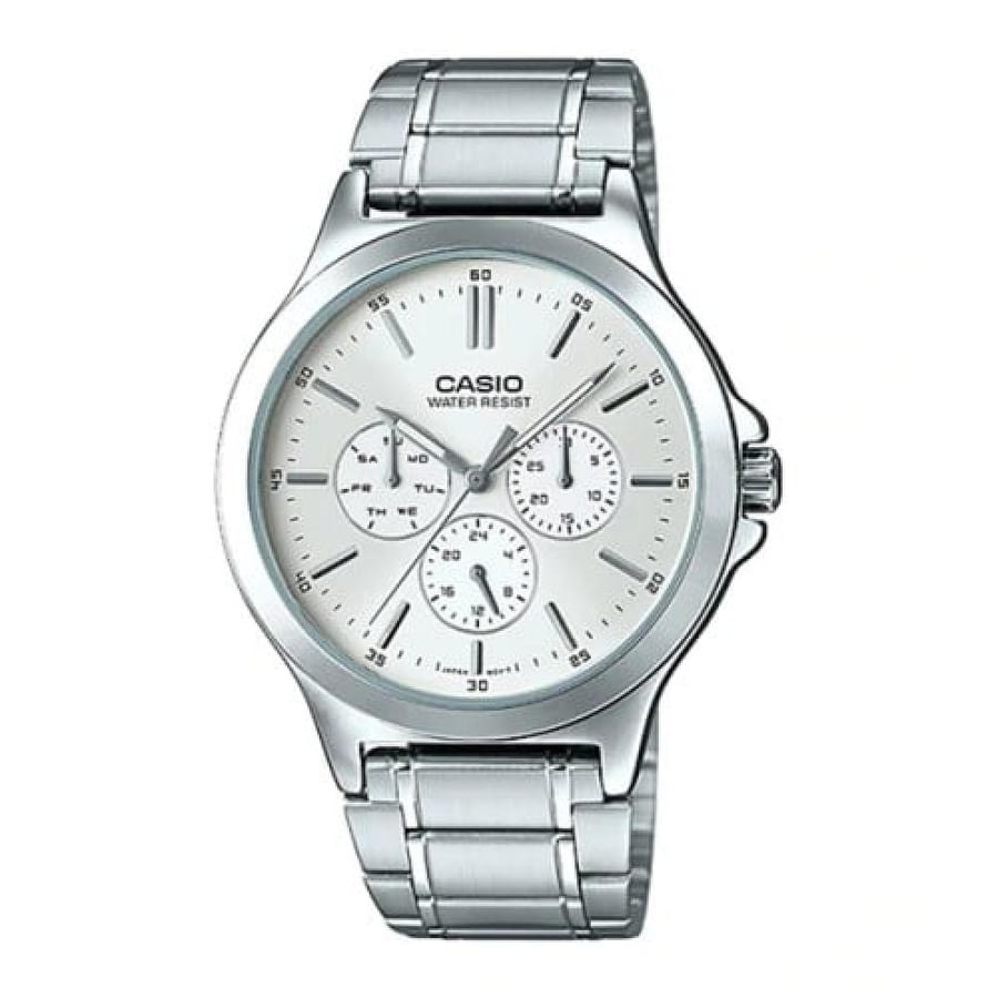 صورة ساعة كاسيو رجالي CASIO Multi Hands Men Formal Watch MTP V300D 7AUDF