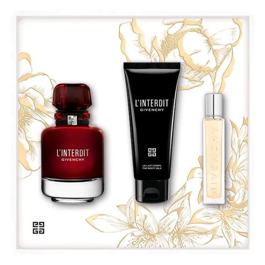 طقم عطر جيفنشي لينترديت روج أو دو بارفيوم 80 مل