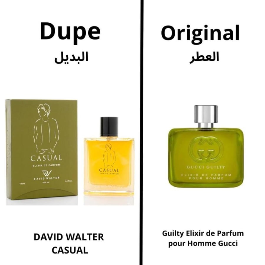 عطر ديفيد والتر كاجوال إلكسير دي بارفيوم 100 مل للرجال