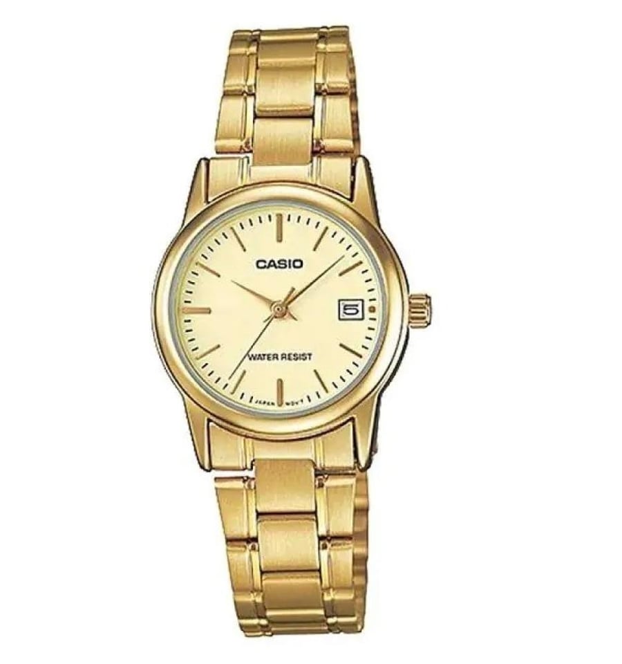 صورة ساعة كاسيو نسائي CASIO Analog Women Formal Watch LTP V002G 9AUDF