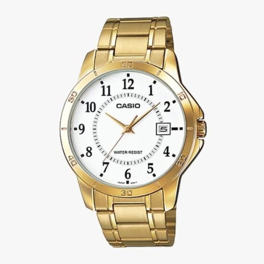 صورة ساعة كاسيو رجالي CASIO Analog Men Formal Watch MTP V004G 7BUDF
