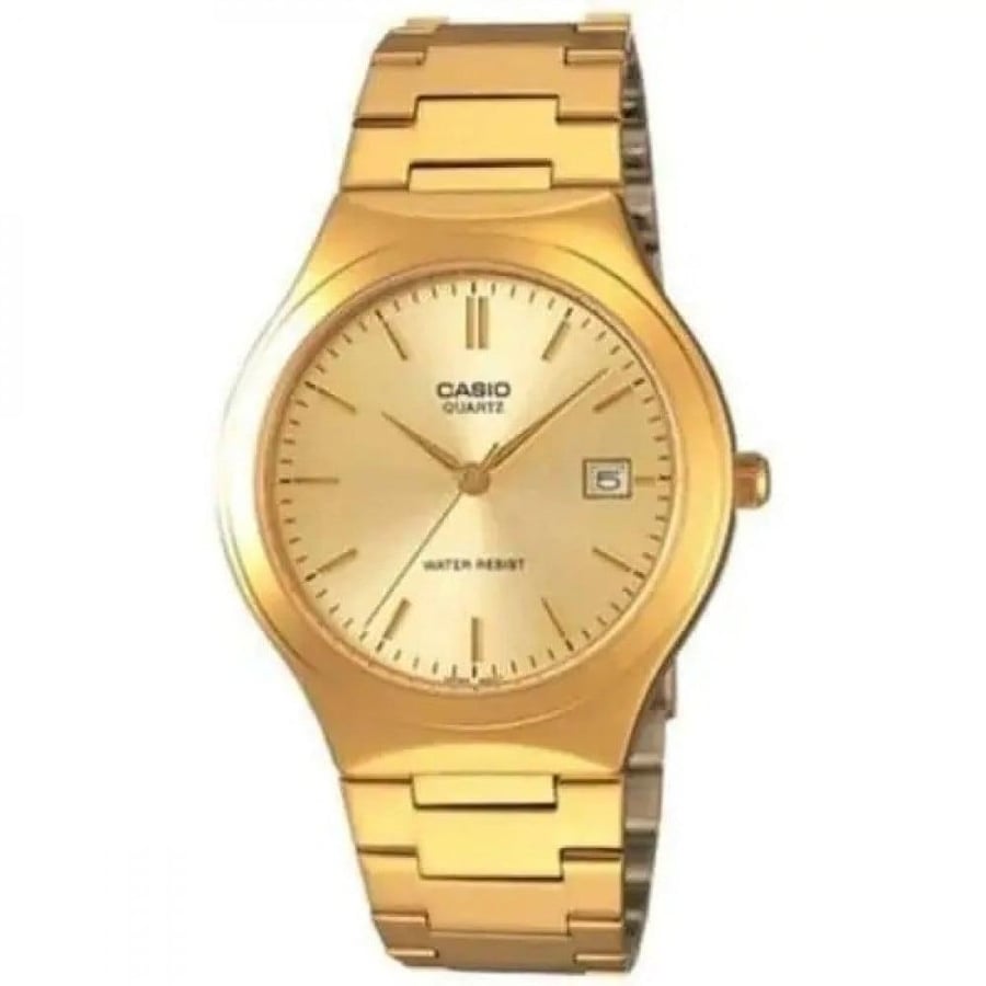 صورة ساعة كاسيو رجالي MTP 1170N 9ARDF معدن ذهبي