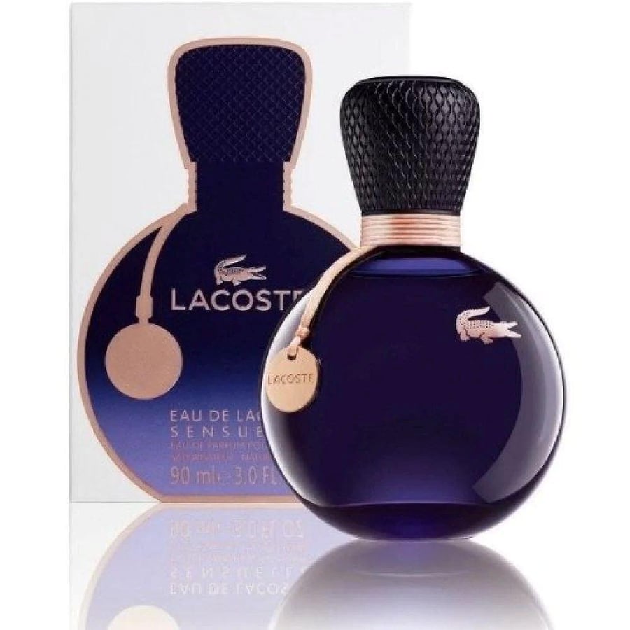 زجاجة عطر لاكوست سنشوال الموف او دو بارفيوم 90مل الفاخرة