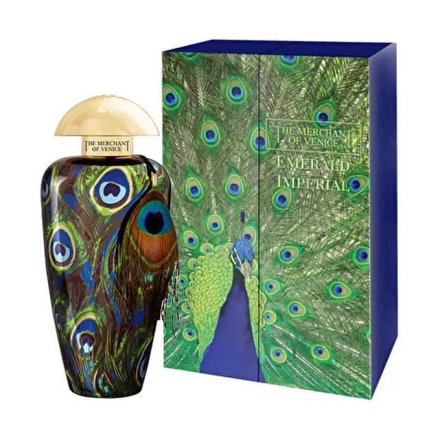 زجاجة عطر ذي مورشنت أوف فينيس إمبريال إمارالد أو دو بارفيوم 100 مل الفاخرة