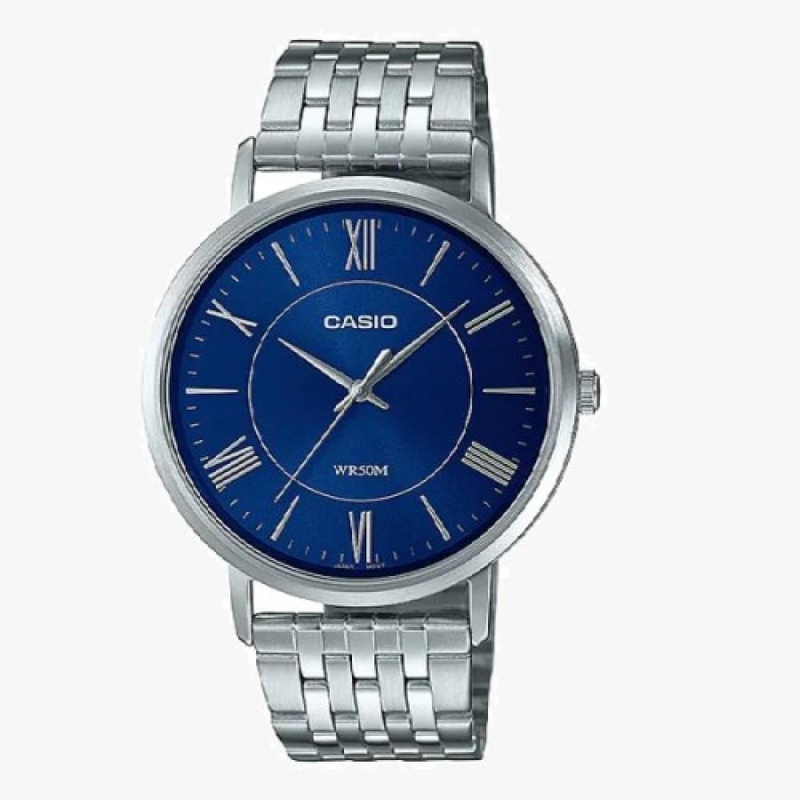 صورة ساعة كاسيو رجالي CASIO Analog Men Formal Watch MTP B110D 2AVDF