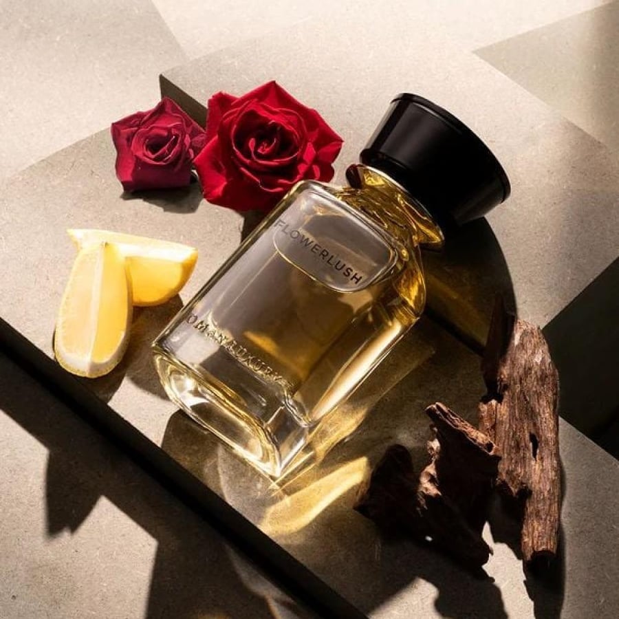 زجاجة عطر فلاورلش عمان لاكجري او دو بارفيوم 100مل الفاخرة
