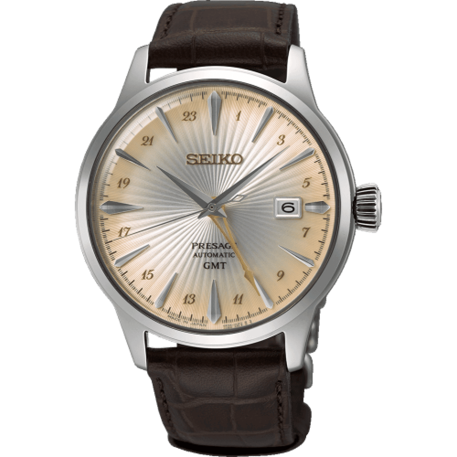 ساعة سيكو اتوماتيك جلد Seiko SNL029 | فاخرة