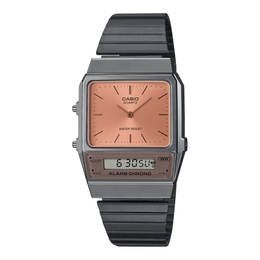 ساعة كاسيو كلاسيك AQ-800ECGG-4ADF وردي