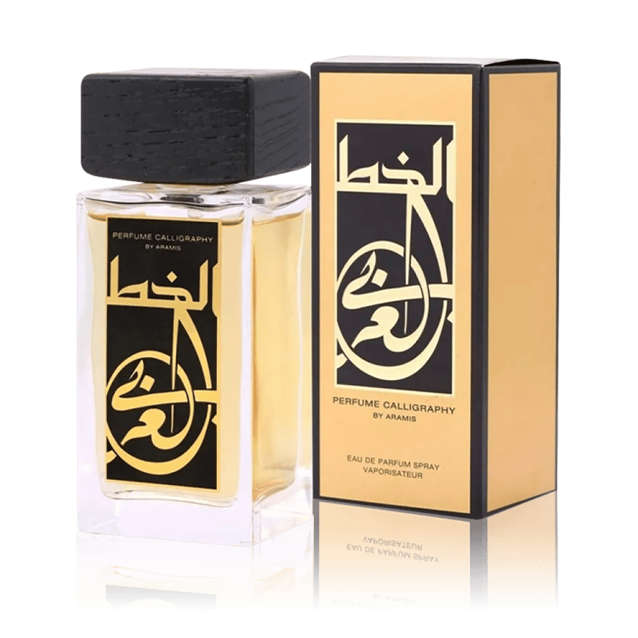 زجاجة عطر اراميس كاليجرافي الخط العربي أو دو برفيوم 100مل الفاخرة
