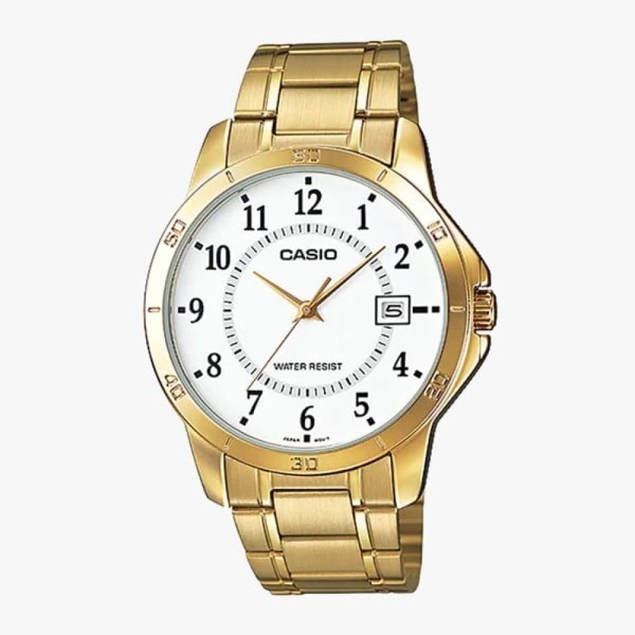 صورة ساعة كاسيو رجالي CASIO Analog Men Formal Watch MTP V004G 7BUDF