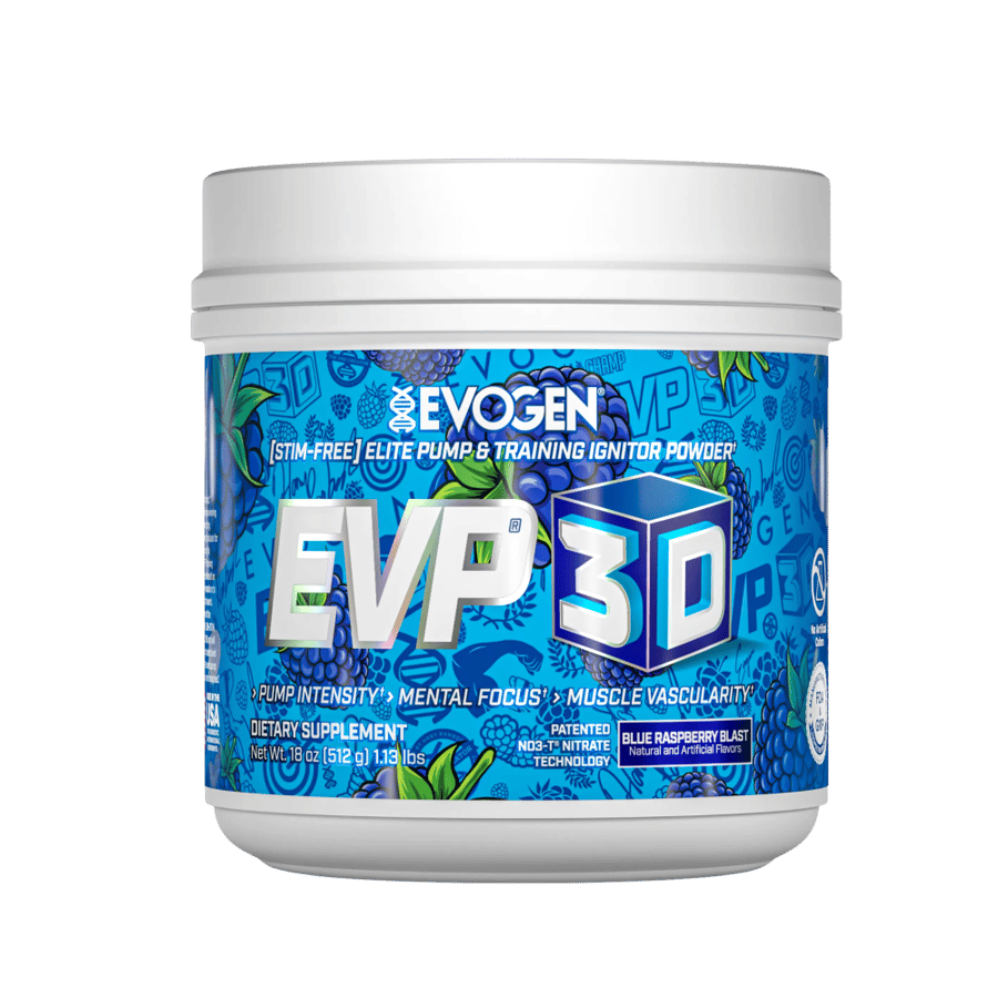 إيفوجين - EVP 3D بري ورك أوت للطاقة والتركيز - 500 جرام
