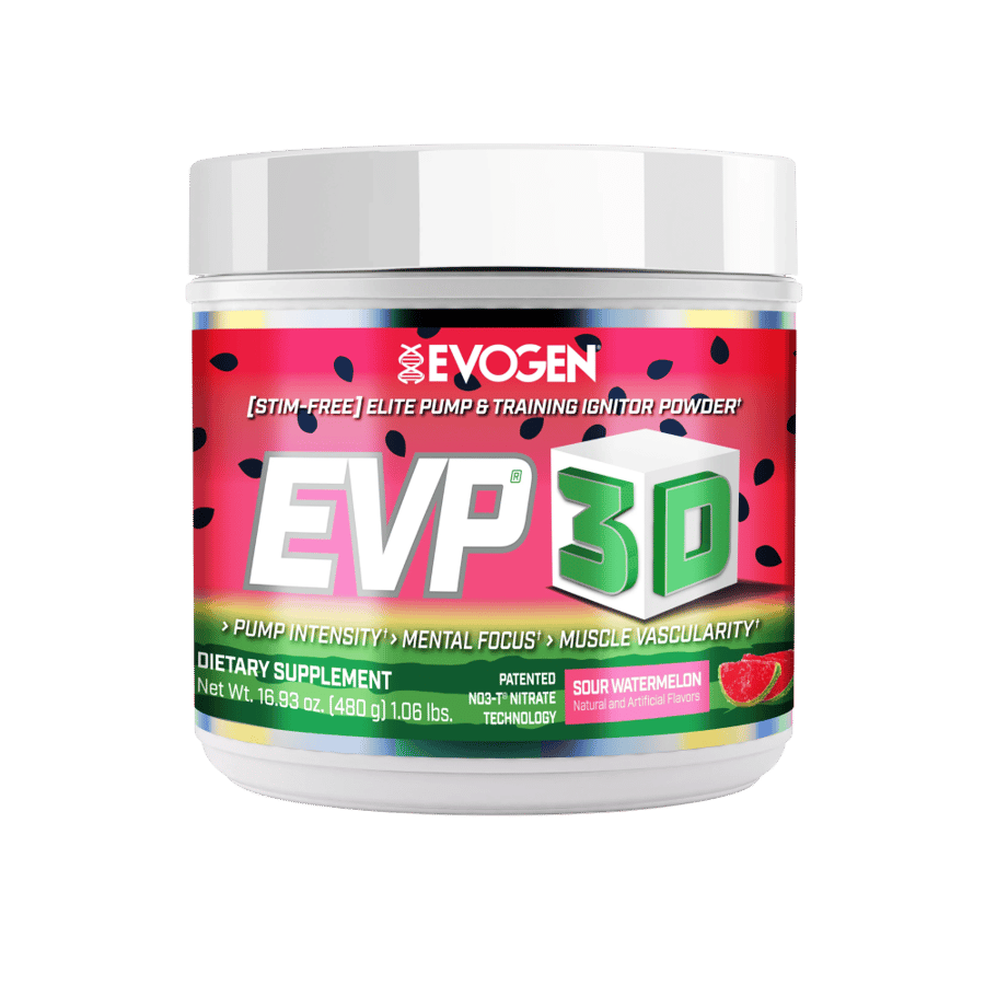 إيفوجين - EVP 3D بري ورك أوت للطاقة والتركيز - 500 جرام