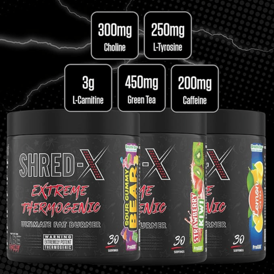 أبلايد نيوتريشن - شريد إكس (Shred-X) حارق دهون وطاقة - 30 حصة