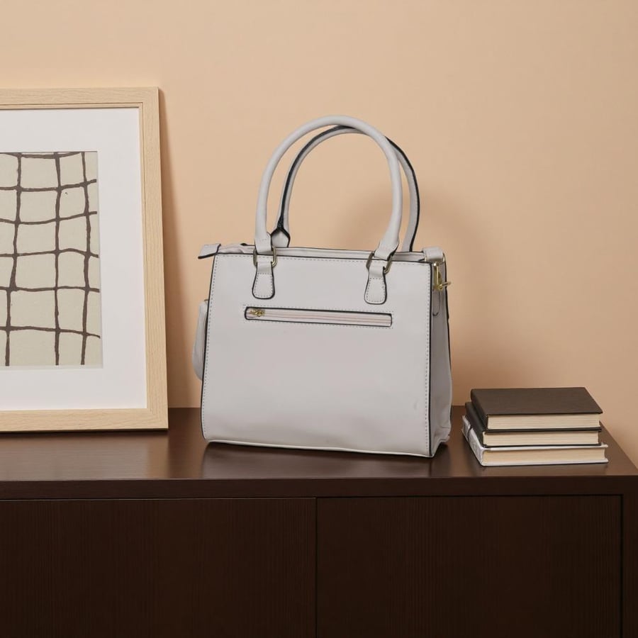 حقيبة يد نسائية أنيقة بتصميم Tote مع حزام كتف قابل للتعديل