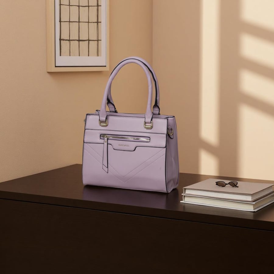 حقيبة يد نسائية أنيقة بتصميم Tote مع حزام كتف قابل للتعديل