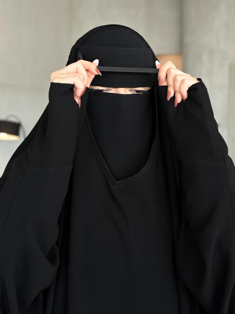 خمار عملي+نقاب ابو رده عادي