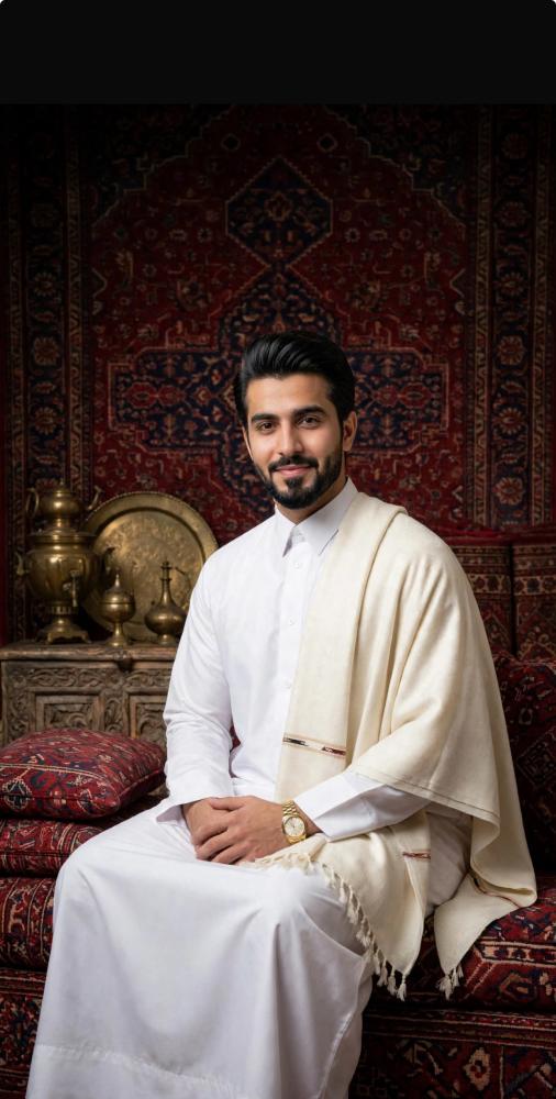 شال رجالي صوف شتوي