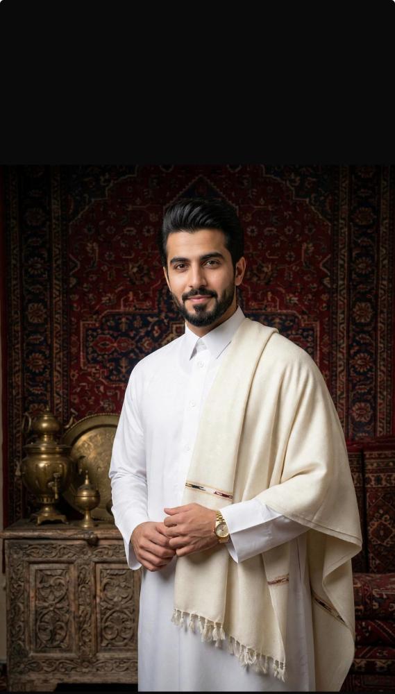 شال رجالي صوف شتوي