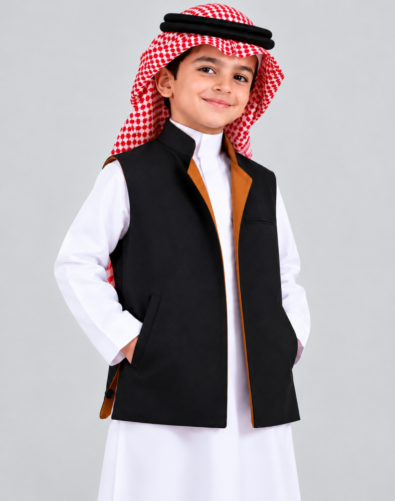 سديري أطفال فاخر للثوب –دبل فيس