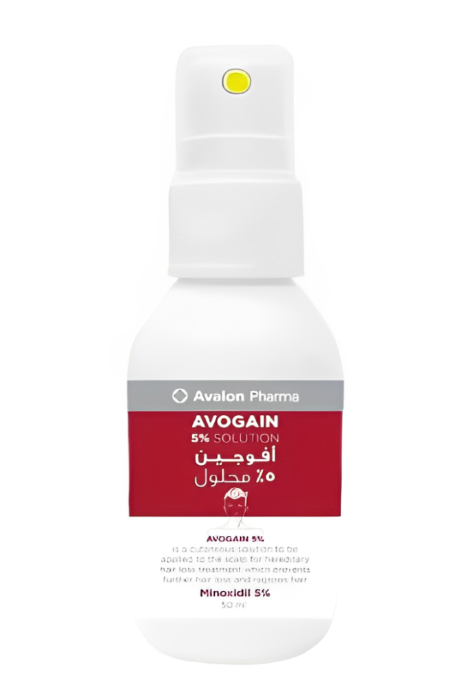 مجموعة أفوجين بخاخ 5% مينوكسيديل