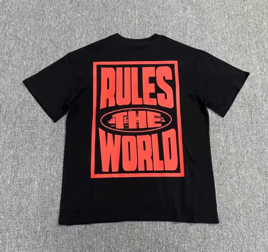 Corteiz T-shirt . Rules the world